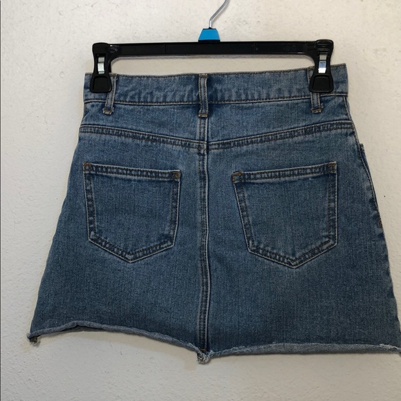 John Galt California Denim Skirt SMALL - Picture 2 of 10